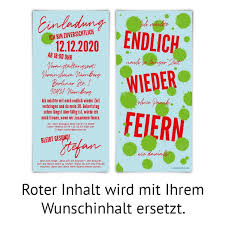 Maybe you would like to learn more about one of these? Geburtstag Einladungskarten Endlich Wieder Feiern