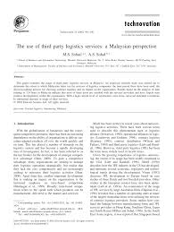 .contracts can be delegated through contract of service or contract for service and are regulated by the common law. Pdf The Use Of Third Party Logistics Services A Malaysian Perspective