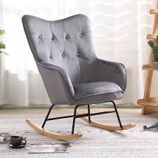 Golden hok l shape sofa. Nordic Single Sofa Recliner Rocking Chair Armchair With Ottoman Living Room Bedroom Balcony Lounge Chair Siesta Chair Lazy Chair Wallcorners Decor Your Home Life