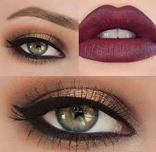 eye makeup for green eyes and light