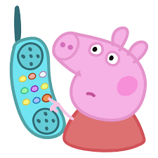 Peppa Pig Hanging Up Meme Peppa Pig Stickers Meme Stickers Cool Stickers