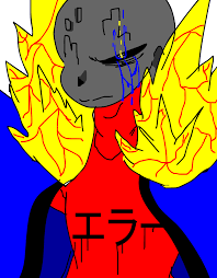 Error 404 sans coloring pages. Error404 Sans Alphatale Wiki Fandom