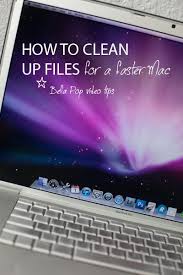How To Clean Up Files For A Faster Mac Good To Know Tips Clean Up