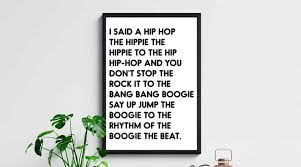 Free Printable Rapper S Delight Wall Art Lovely Planner
