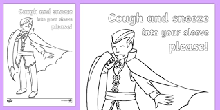 Size this image is 64216 bytes and the resolution 372 x 512 px. Sneezing Vampire Coloring Page Editable Halloween Vampires A4