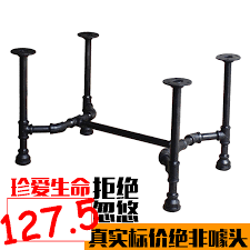 3/4inch malleable cast iron pipe fitting industrial table legs vintage type. Industrial Style Iron Pipe Table Leg Marble Fast Food Table Leg Bar Counter Coffee Table Table Leg Custom Bracket Retro Shipping