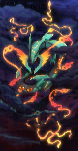 Mega Rayquaza Rayquaza Pokemon Pokemon Desenho Personagens Pokemon