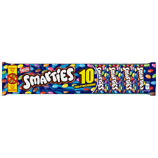 Smarties ® theater box 3.5 ounces per box, case of 12 boxes Smarties Minis Multipack 10ct Nestle Canada