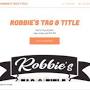 ROBBIE'S TAG from auto-registration-services.cmac.ws