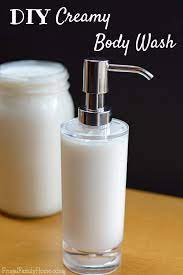 The easy liquid homemade shower gel is a mild cleanser great for eczema, acne, dry and sensitive skin. How To Make Creamy Body Wash And Save Money Frugal Family Home