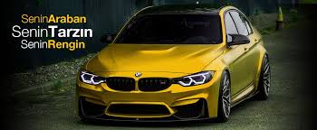 Arac Kaplama Sari Bmw Car Wrapping Yellow Bmw Bmw Kaplan Sari