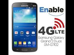 Galaxy Grand 2 Sm G7102 Enable 4g Lte Tech News Apps Youtube