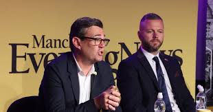 Andy Burnham takes swipe at Nigel Farage as Belfast riots spark heated immigration debate at MEN hustings - Manchester Evening News