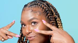 I have seen these pop smoke style braids everywhere, so i thought i would put my own twist on them. Pretty Pop Smoke Braids Tutorial For 2020 Cosmo S The Braid Up