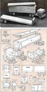 Wooden Toy Truck Plans Wooden Toy Plans And Projects Woodarchivist Com Wooden Toy Trucks Wooden Toys Plans Wooden Toy Cars