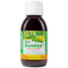 Siro Damina Herbal Health (Chai 100ml) | Giảm ho, tiêu đờm