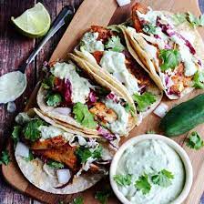 Maybe you would like to learn more about one of these? Blackened Fish Tacos With Avocado Cilantro Sauce These Were Some Of The Best Tacos I Ve Ever Had Recipes Food Healthy Recipes