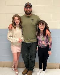 Leah Messer's ex Corey Simms pushes daughter Ali, 13, in wheelchair at  Christmas bash as teen battles Muscular Dystrophy