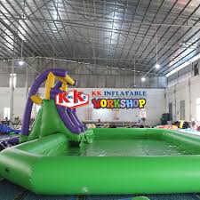 Everyone loves getting wet on a hot day, add in a 22ft 2 lane water slide and you have the recipe for an awesome time. Backyard Commercial Inflatable Water Slide With Pool Kids Mini Water Pool Park Fun Lawn Water Slides Pools Aliexpress