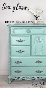 This Adorable Dresser Is Painted With Dixie Belle Paint Color Sea Glass Shop Our 60 Colors Today Di Dixie Belle Paint Painted Furniture Colors Furniture Diy