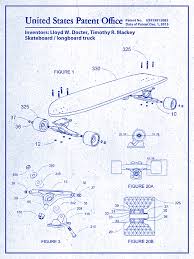 Print the puzzles directly to the printer, . 2015 Skateboard Longboard Blueprint Patent Print Puzzle For Sale By Greg Edwards