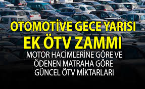 Check spelling or type a new query. Arabalara Ek Otv Zammi Geldi Otomobil Fiyatlarina Uygulanan Guncel Otv Miktarlari