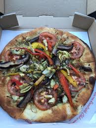 Vegan At Newks A Veggie Pizza No Cheese Vegan Veggie Pizza Food Vegan Recipes