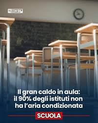 Se in Europa le persone iniziano a morire di caldo, letteralmente, qual è  l’impatto di questo rialzo delle temperature sulla scuola? È la domanda da  cui parte e a cui tenta di rispondere uno studio ...