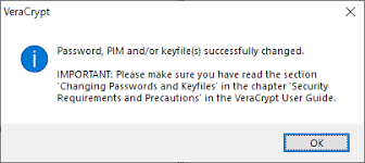How To Change The Pim Of A Veracrypt Volume - Ghacks Tech News