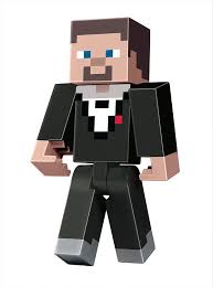 Here is one of the first minecraft characters that i actually think is cool. Minecraft Dungeons 11 Inch Figure Tuxedo Steve Free Shipping Toynk Toys