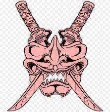 With these fire png images, you can directly use them in your design project without cutout. Hannya Mask Oni Demon Samurai Sword Tattoo Designs Png Image With Transparent Background Toppng