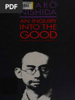 An Inquiry Into The Good (Kitarō Nishida)