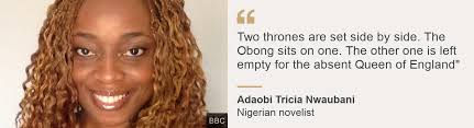 Letter from Africa: Why Queen of England has a throne in Nigeria
