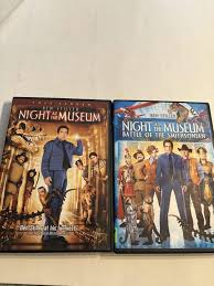 Vintage Night at the Museum AND Battle of the Smithsonian. Ben Stiller. 2  Dvd's. Museums - Etsy Denmark