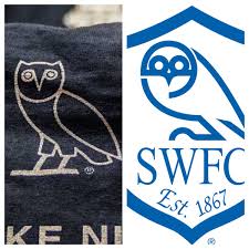 Just a small example of usage: Brett Baker On Twitter Has Anyone Else Noticed That Drake S Logo Is Essentially A Ripoff Of Sheffield Wednesday S Shield
