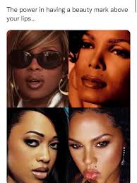 When He Has A Beauty Mark Above His Lip