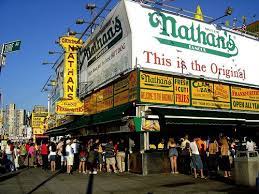Hot Dogs On Coney Island This Place Is To Die For Coney Island Brooklyn New York Nyc
