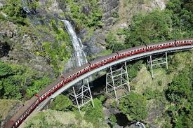 Stoney Creek Falls Kuranda Train Train Train Rides Train Route
