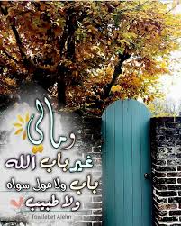 إلهي أنت تعلم كيف حالي فهل يا سي دي فرج قريب فيا دي ان يوم الد ين فر ج هموما في الفؤاد لها دبيب وصل حبلي بحبل رضاك وا Neon Signs Arabic Words Favorite Quotes