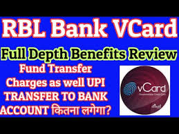 Check rbl bank credit card balance through net banking. Rbl Vcard Full Depth Benefit Reviews Upi Transfer Charges Rbl Bank Vcard Credit Card Must Watch Youtube