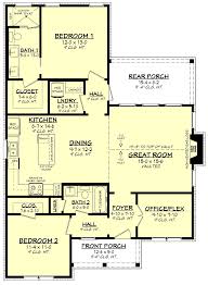 Maybe you would like to learn more about one of these? House Plan 80819 Farmhouse Style With 1254 Sq Ft