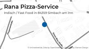 Simbach am inn, free state of bavaria, germany. Rana Pizza Service Simon Breu Strasse In Simbach Am Inn Simbach Indisch Fast Food