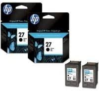 Make sure this fits by entering your model number.; Hp Officejet 4105 Printer 27 Black 2 Pack C8727ae Original Cartridges Amazon Co Uk Office Products