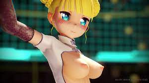 アリシア 爆乳vs貧乳 alicia Huge vs small breasts World's End Dancehall | Iwara