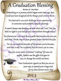 A Graduation Blessing Graduation Poems Senior Graduation Party Graduation