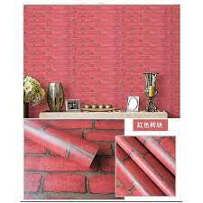 Ciri lain dari arsitektur kontemporer adalah penggunaan material baru pada interior dan eksterior. Jual Wallpaper Dinding 45 Cm X 100 Cm Wallpaper Stiker Motif Batu Bata Merah Red Terbaru Juli 2021 Blibli