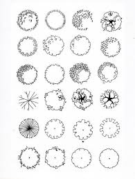 Garden Design Tree Graphics In 2020 Plan Sketch Garden Design Garden Design Plans