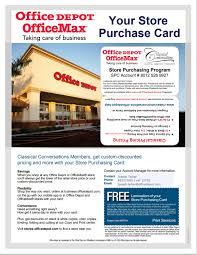 Read other details about office depot® business credit account and apply online. Office Depot And Staples Discount Purchasing Programs Classical Conversations Customer Help Site
