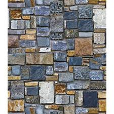 This waterproof wallpaper excels at looking like real stacked stone bricks for a warm, rustic look. Buy 3d Stone Brick Wallpaper Self Adhesive Vinyl Decorative Paper Easily Removable Wallpaper Peel Stick Waterproof Wall Covering For Home Design 17 7 39 4 Online In Turkey B07kw3qmvx