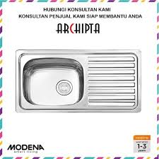 Maybe you would like to learn more about one of these? Modena Wastafel Bak Cuci Piring Dapur Kitchen Sink Lugano Ks 3131 Shopee Indonesia